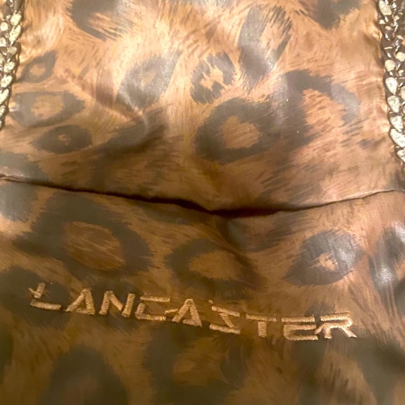 Authentic Lancaster designed brown shoulder bag . - Picture 8 of 16